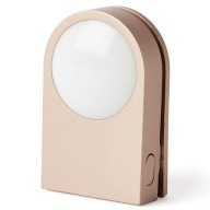 Lexon Lucie klips z latarką LED złoty