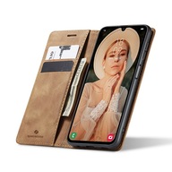 Flipové puzdro Spacecase pre Samsung Galaxy A15 4G / 5G Wallet hnedé