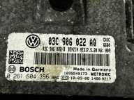 computer of the engine SEAT ALTEA 03C906022AQ 1.4 125KM control unit module, ECU