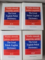Wielki słownik polsko angielski angielsko polski 4 tomy Jan Stanisławski
