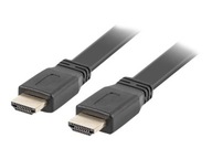 Kabel HDMI -HDMI 0.5m v2.0 3D 4K krótki Lanberg