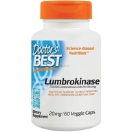 DOCTOR'S BEST Lumbrokinase - Lumbrokináza 20 mg (60 kaps.)
