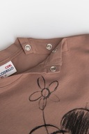 Dievčenské tričko 110 hnedé Coccodrillo