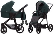 WÓZEK BEBETTO NEW VULCANO 05/CZ 2W1 + adaptery maxi-cosi/cybex