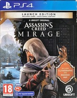 ASSASSIN'S CREED MIRAGE LAUNCH EDICE PL PLAYSTATION 4 PS4 PS5 MULTIGAMES