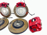 A6 C7 4G A7 BITURBO calipers front +rear part 356MM 330MM S4 B8 SQ5 discs new!