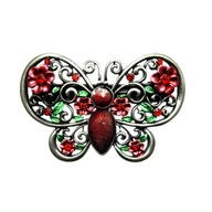 Pillangó alakú dekoratív hajcsat