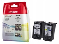 2 TUSZE CANON PG510 CL511 PIXMA MP270 MP272 MP280 MP282 MP490 MP490 MP492 !