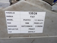 Fiat Punto and light front right 36460748
