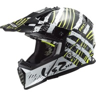 KASK CROSS ENDURO LS2 MX437 FAST EVO VERVE BLACK WHITE L