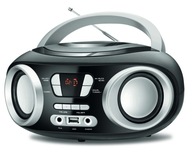 Radio Kuchenne Boombox Bluetooth FM Manta Chilli Black USB AUX 4xR20