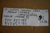 IDEALNA cover consoles left right grey PORSCHE CAYENNE 9Y 1