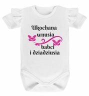 Body z napisem Ukochana wnusia babci i dziadziusia