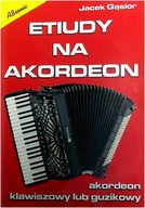 Kniha "Etiudy pre akordeón - klávesový alebo gombíkový akordeón" J. Gąsior