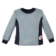 TuSzyte | Szara bluza niemowlęca, bawełna R.80
