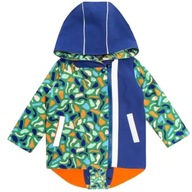 Miapka: detská bunda s patentom Softshell Zwar