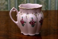 Kubek Różowa porcelana Secesja H&C Chodov lata 70-te Bohemia