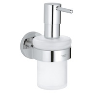 Dozownik do mydła z uchwytem Grohe ESSENTIALS chrom 160 ml