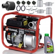 MOTOPOMPA 2" spalinowa pompa do wody 600l/min 7hp ŻELIWNA TURBINA KowaL