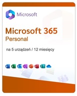 Microsoft Office 365 Personal 5 PC | 1 ROK | BOX