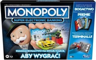 GRA PLANSZOWA MONOPOLY SUPER ELECTRONIC BANKING