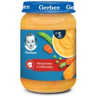 Príkrm Zeleninová polievka s Teľacím mäsom od 5 mesiaca 190 g Gerber