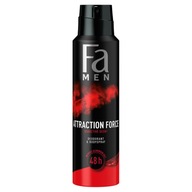 Fa Men Attraction Force 48H Dezodorant V Spreji O Zvodnom Mužskom Zap