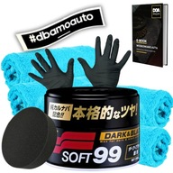 Vosk s carnaubou Soft99 Dark & Black Wax 300 g + 7 iných produktov