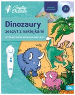 Dinozaury Zeszyt z Naklejkami Czytaj z Albikiem