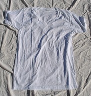 koszulka t-shirt wojskowy US ARMY L LARGE 100% bawełna BIAŁA
