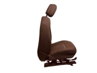 OPEL MERIVA B seat left front driver´s BRAZOWY the centre BRAZOWY