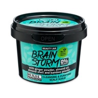Beauty Jar Brain Storm čistiaci a čistiaci peeling na pokožku hlavy (100 g)