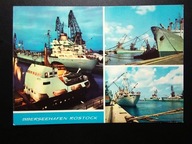 NIEMCY - ROSTOCK port statki 1968 r.