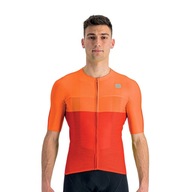 Koszulka rowerowa męska Sportful Light Pro pomarańczowa 1122004 XL