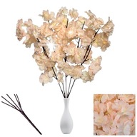 Sztuczna WIŚNIA JAPOŃSKA sztuczne kwiaty bukiet gałązki dekoracja do wazonu
