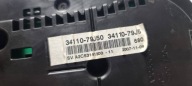 dials clock 34110-79J50 SUZUKI SX4