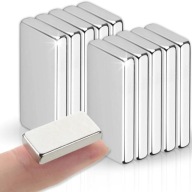10 DB NEODÍMIUM LEMEZMÁGNES LAPOS ERŐS NEODÍMIUM MÁGNESEK