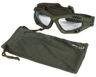 Gogle taktyczne ochronne Mil-Tec Commando Okulary Air Pro UV 400 CLEAR