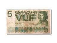Banknot, Holandia, 5 Gulden, 1966, 1966-04-26, EF(