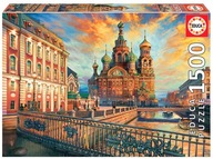 Puzzle Petrohrad 1500 dielikov / Rusko /Educa