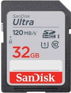Pamäťová karta SanDisk SDHC 32GB Ultra Class10 120MB/s UHS-I