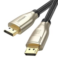 Kabel przewód wideo DisplayPort 1.4 UGREEN UHD 8K 60Hz HDR 3D 3m czarny