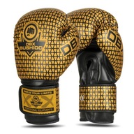 DBX Bushido Boxerské rukavice Sparing 2v23 Gold/Black 10OZ