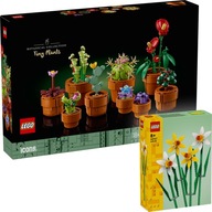LEGO CREATOR ICON Malé rastliny 10329 + LEGO Narcisy 40747