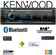 KENWOOD KMM-BT506DAB BT RADIO 1-DIN USB AUX FLAC