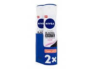 Nivea Black White Invisible Clear 48h Antyperspirant 2x150ml