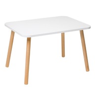 Detský stôl biely 50x70 CM