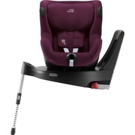 Britax Romer DualFix iSense Fotelik 0-18 kg + baza Burgundy Red