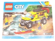 LEGO 60161 Inštrukcie City Mesto Town Lucky Brick