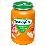 BoboVita Warzywa z delikatną rybą po 8 miesiącu 190 g